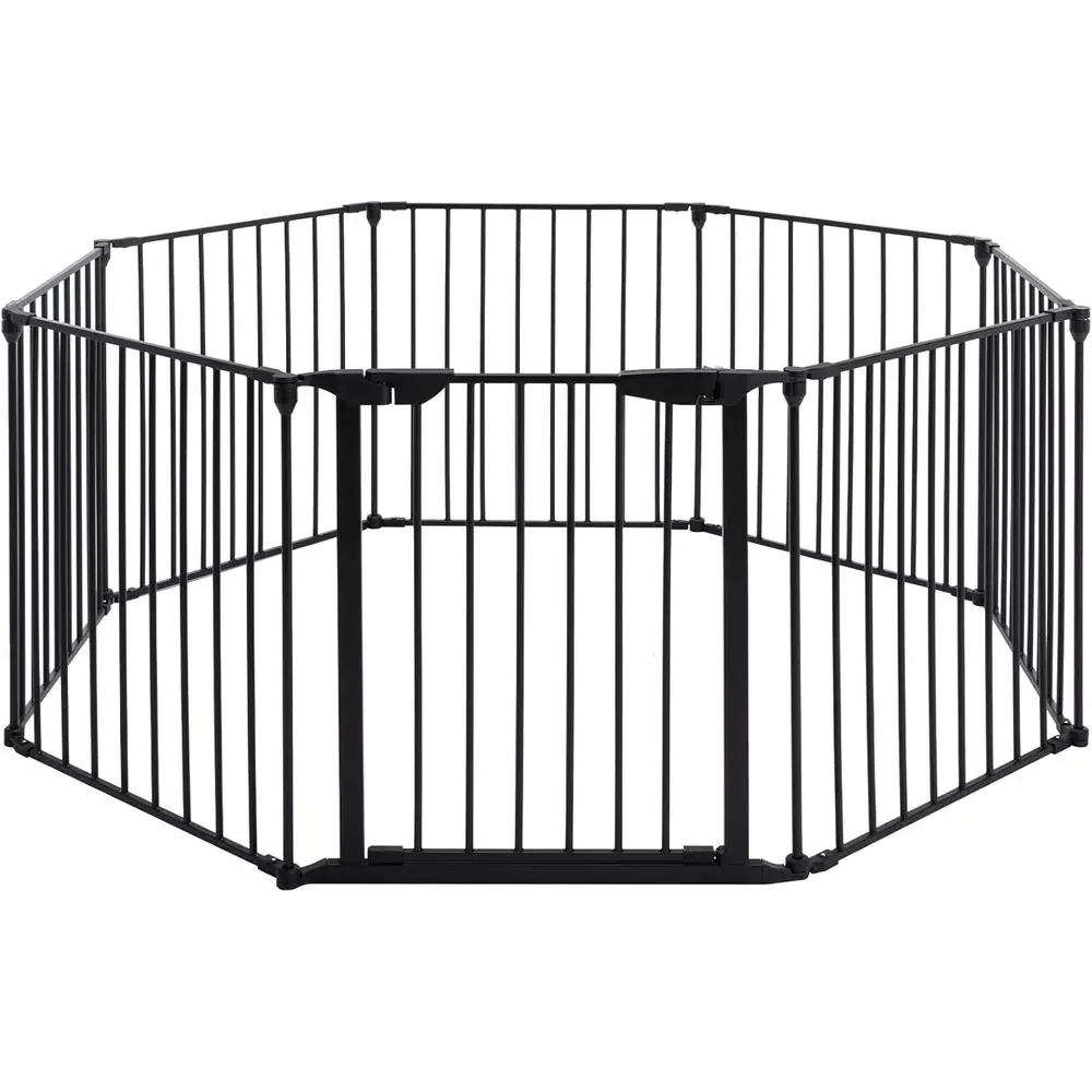 Baby Gate Extra Wide - Bardzo szeroka metalowa bramka dla dzieci,