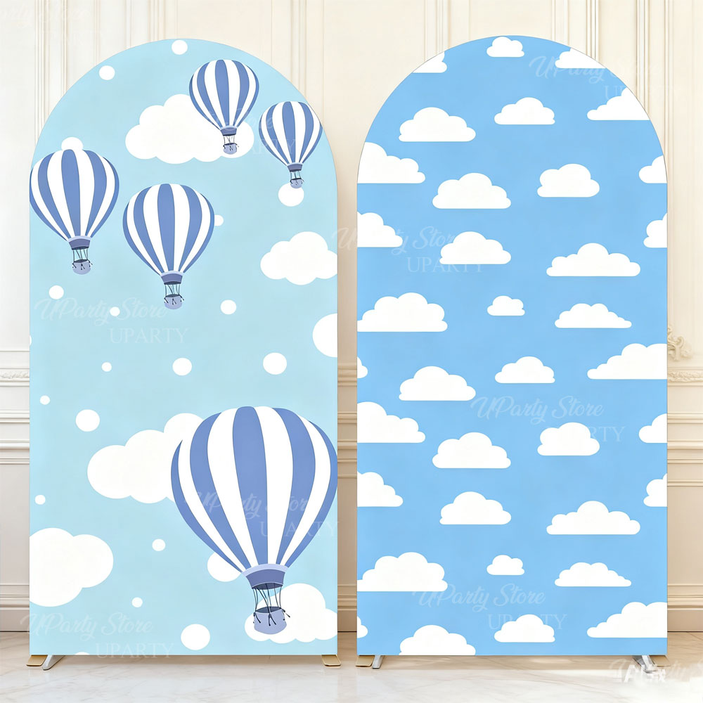 Baby Nursery Hot Air Balloon - Pokrowiec na łuk z balonów na