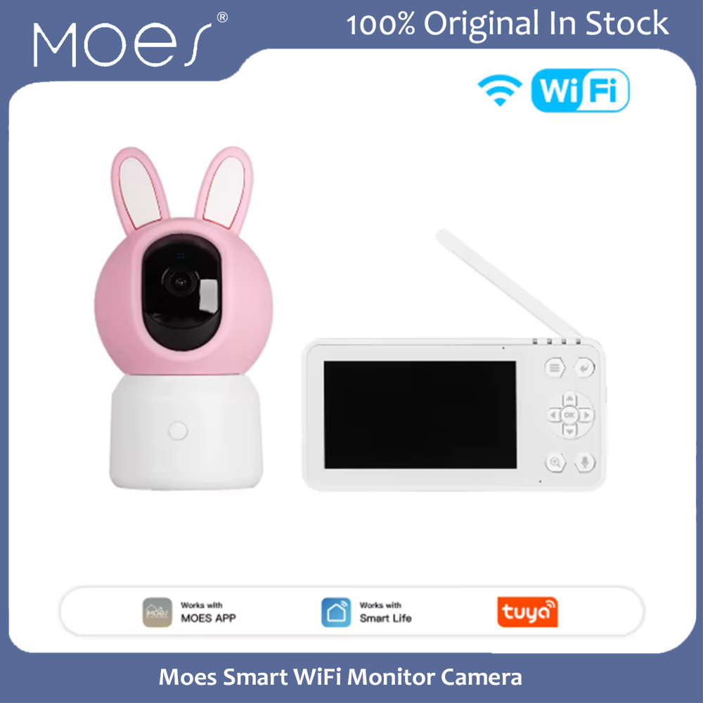 Wearable Baby Monitor - Kamera monitorująca Moes Tuya Smart WiFi