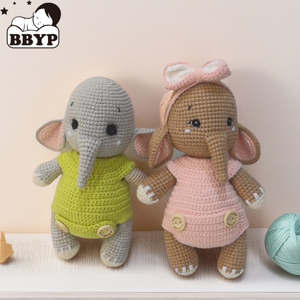 Baby Nursery Games - Ręcznie robione na szydełku pluszowe zabawki