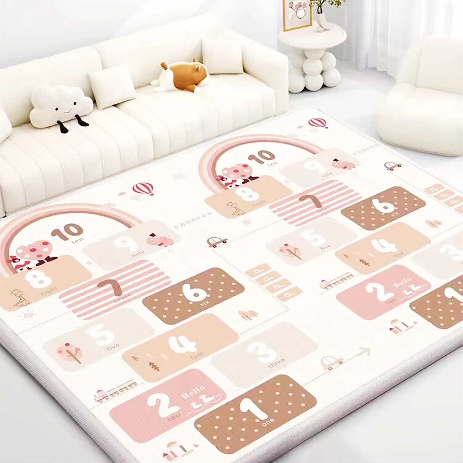 Baby Nursery Games - Gruba Mata Edukacyjna dla Dzieci 1/0.5cm