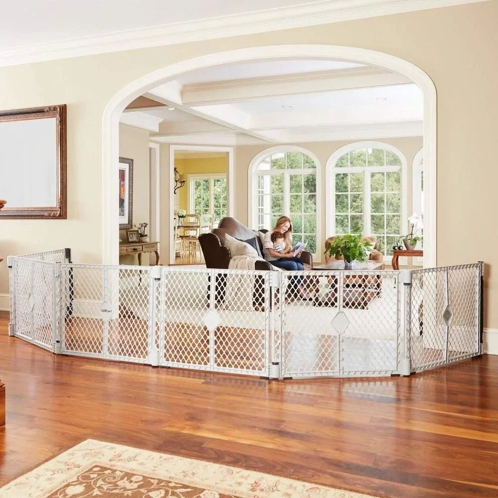 Baby Gate Extra Wide - # Dla Superyard 6-panelowy kojec dla