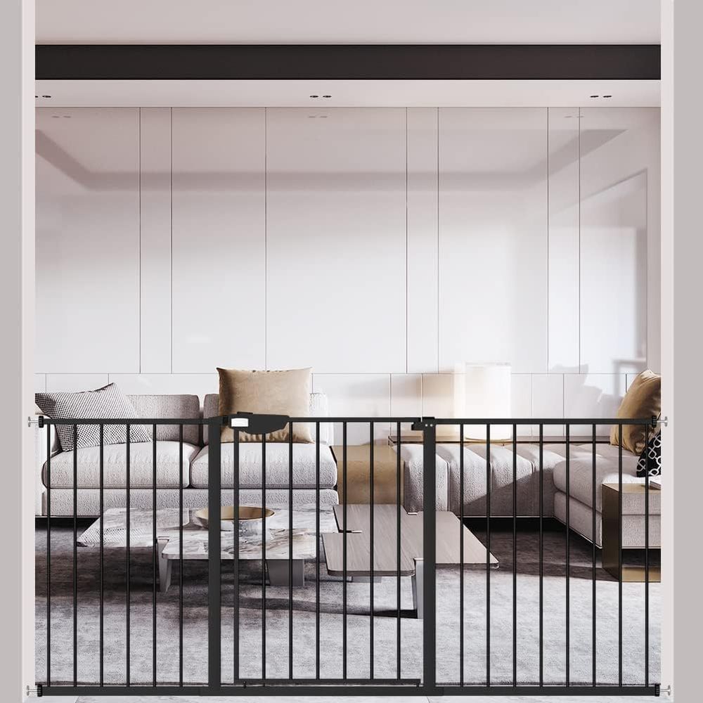 Baby Gate Extra Wide - Potrójna bramka zabezpieczająca dla dzieci lub