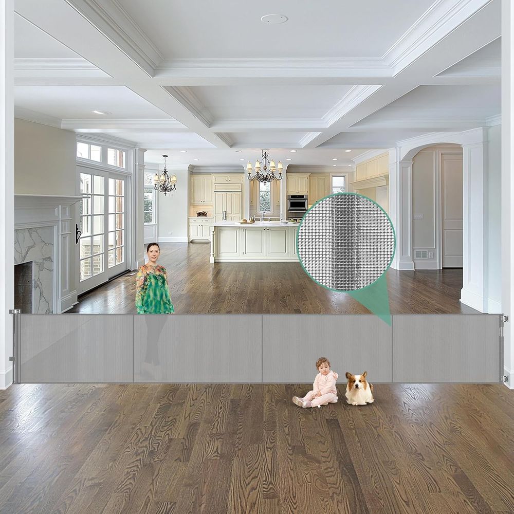 Baby Gate Extra Wide - Wzmocniona, bardzo szeroka bramka dla dzieci