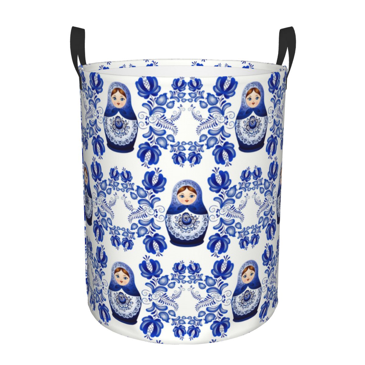 Laundry Hamper Nursery - Niestandardowa lalka Matrioszka Rosja Kosz na