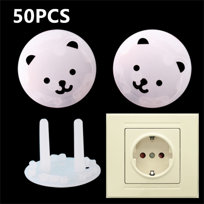 Outlet Cover Childproof - 10/20/50 sztuk bezpieczeństwo dziecka gniazdo elektryczne
