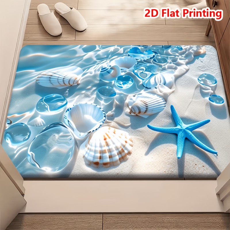Baby Nursery Jungle Rug - Wycieraczka Safari Zwierzęta Słoń Żyrafa Małpa
