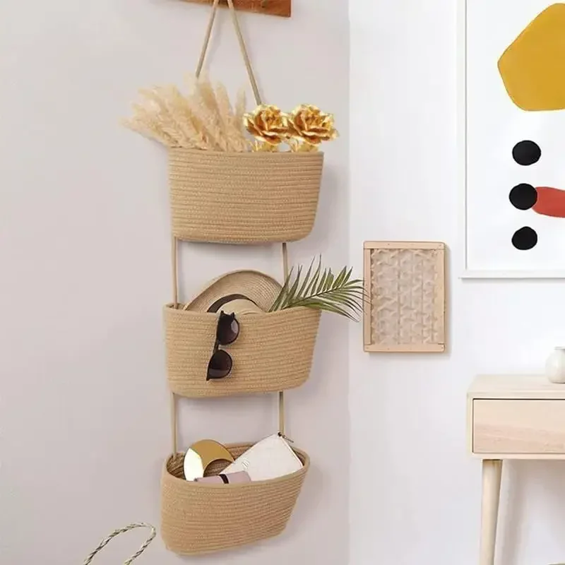 3-poziomowy kosz wiszący z tka – Baby Nursery Hooks recenzja i cena
