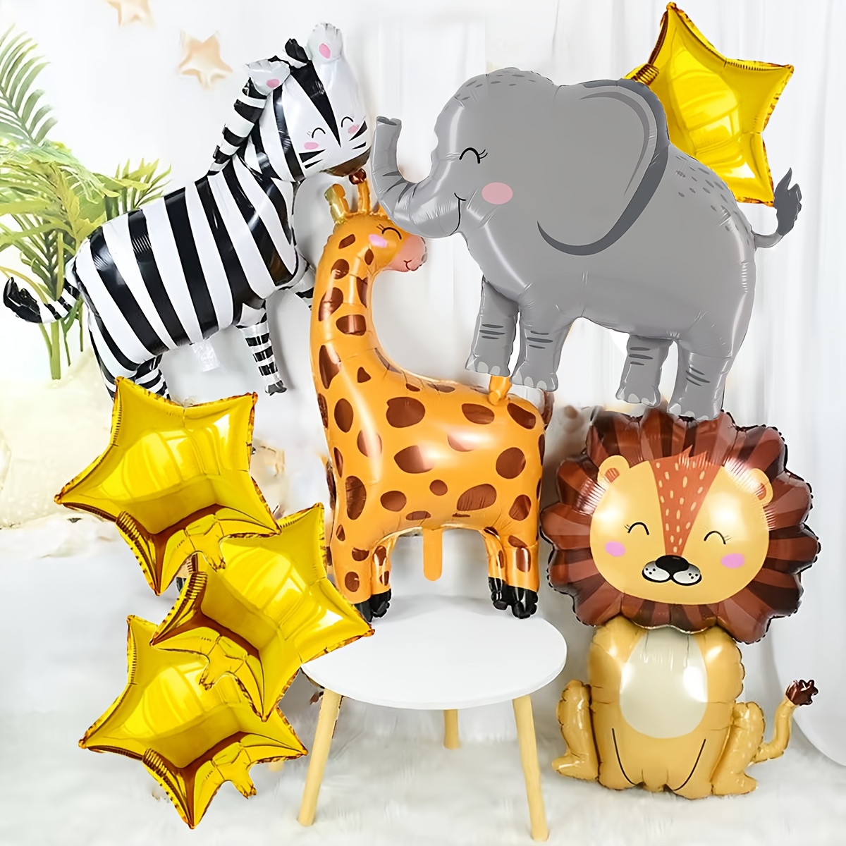 Zestaw 8 balonów foliowych z m – Baby Nursery Jungle Theme recenzja i cena