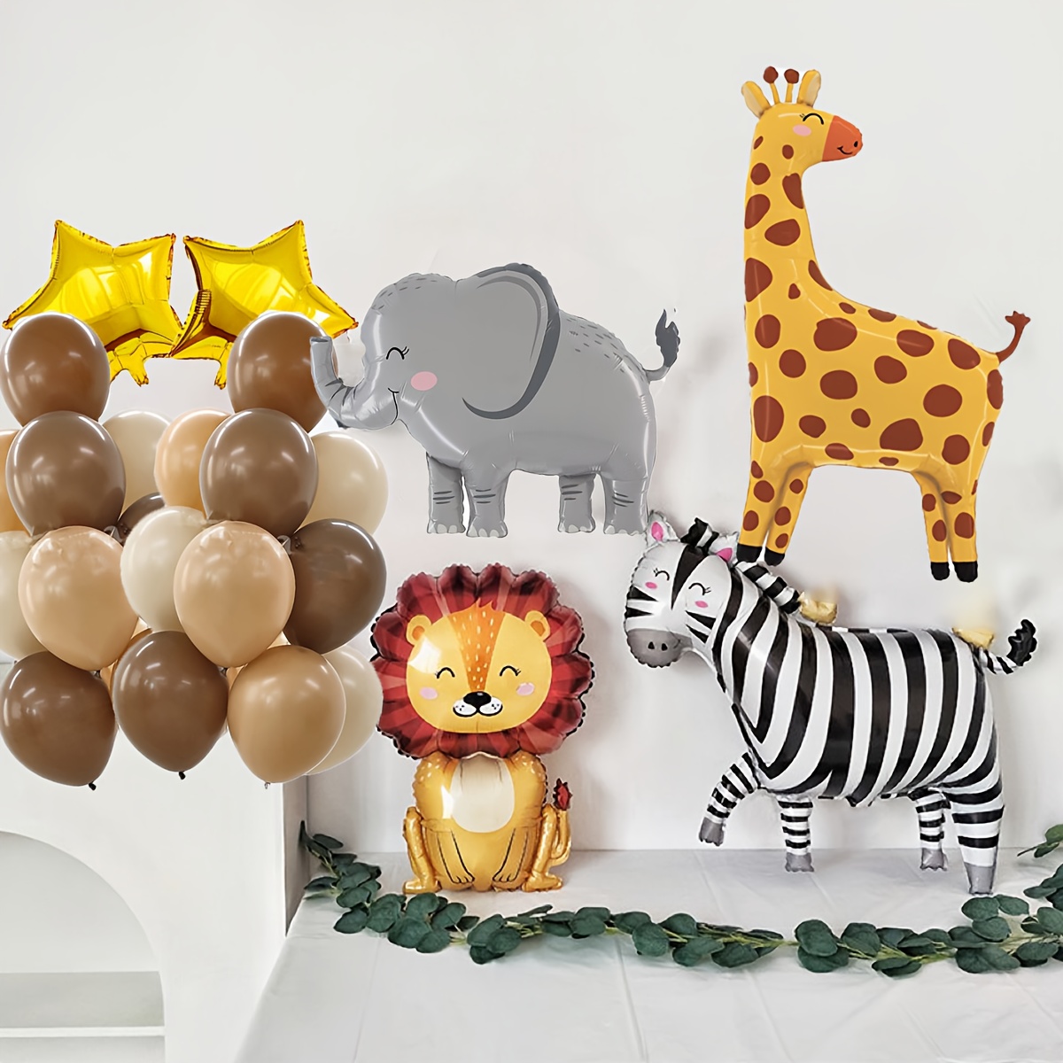 Zestaw 8 balonów foliowych z m – Baby Nursery Jungle Theme recenzja i cena