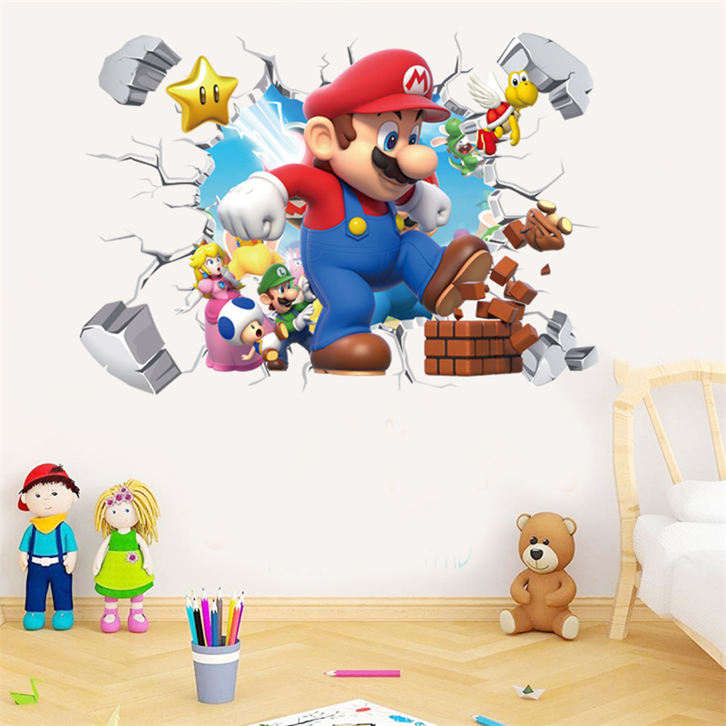 Naklejki ścienne 3D z postacia – Baby Nursery Games recenzja i cena