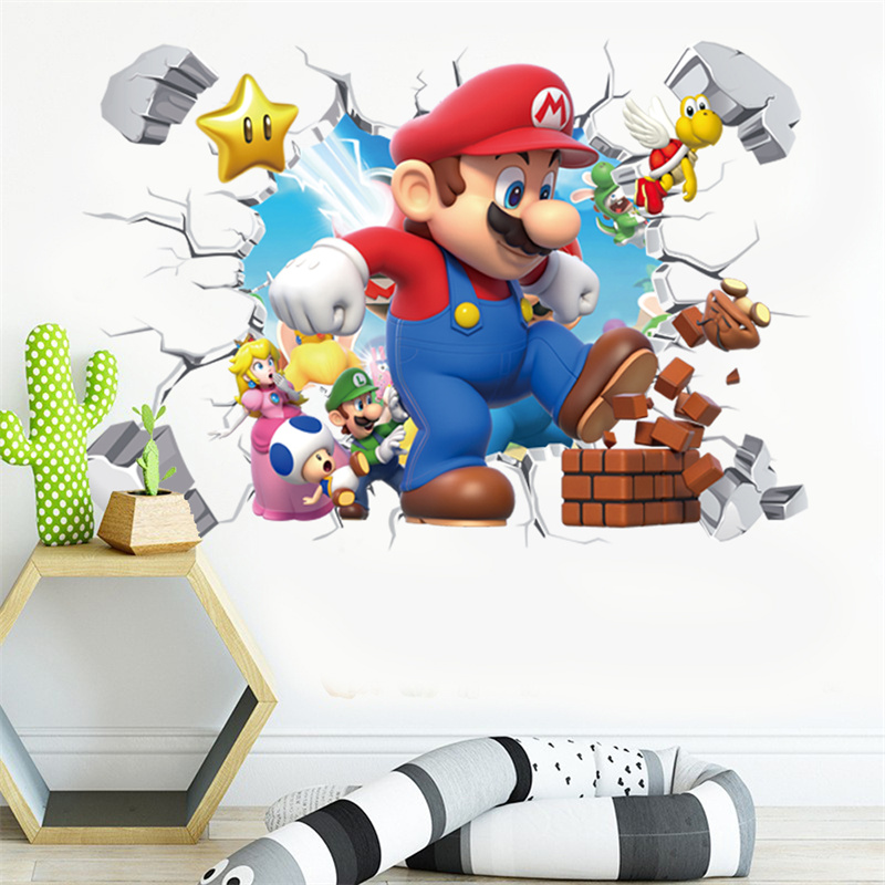 Naklejki ścienne 3D z postacia – Baby Nursery Games recenzja i cena