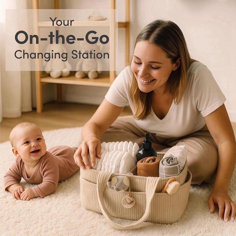 Organizer na pieluchy dla niem – Baby Nursery Table recenzja i cena