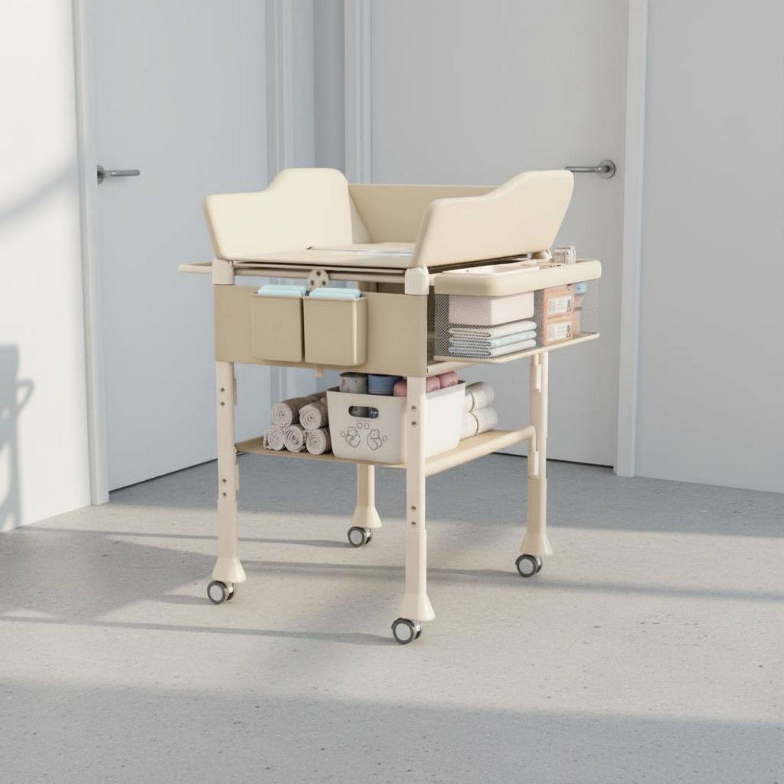 Stolik do kąpieli i przewijani – Baby Nursery Table recenzja i cena
