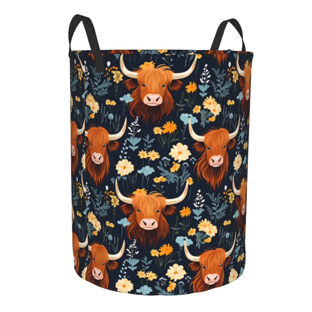 Kosz na pranie z motywem kwiat – Laundry Hamper Nursery recenzja i cena