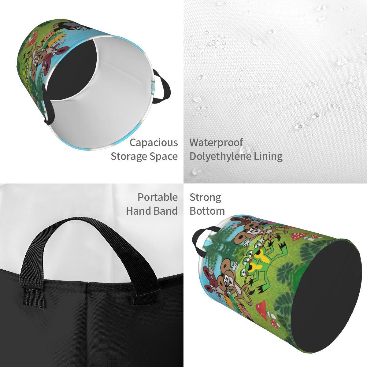 Szczęśliwy kret kosz na pranie – Laundry Hamper Nursery recenzja i cena