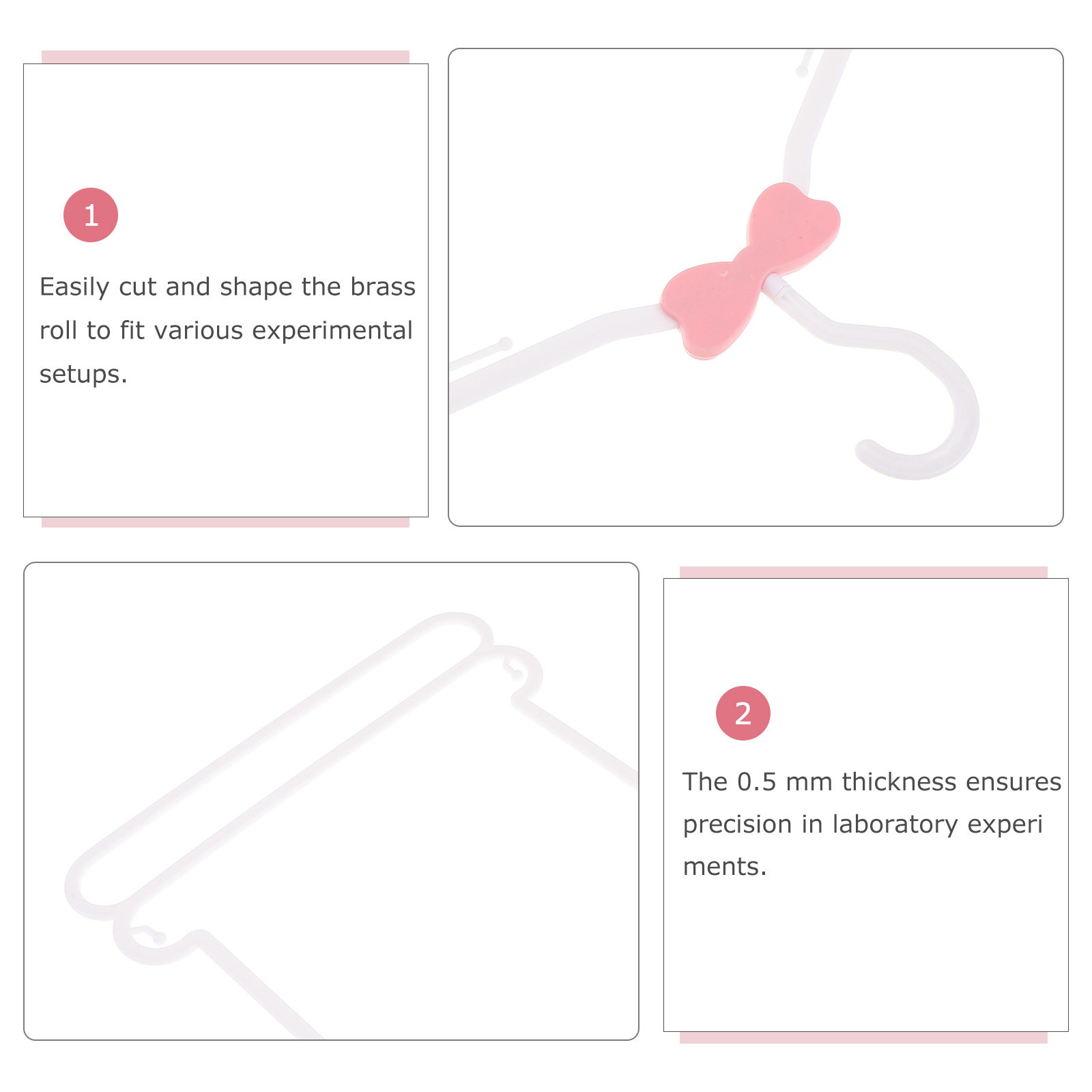 8 szt. plastikowych wieszaków  – Baby Nursery Hooks recenzja i cena