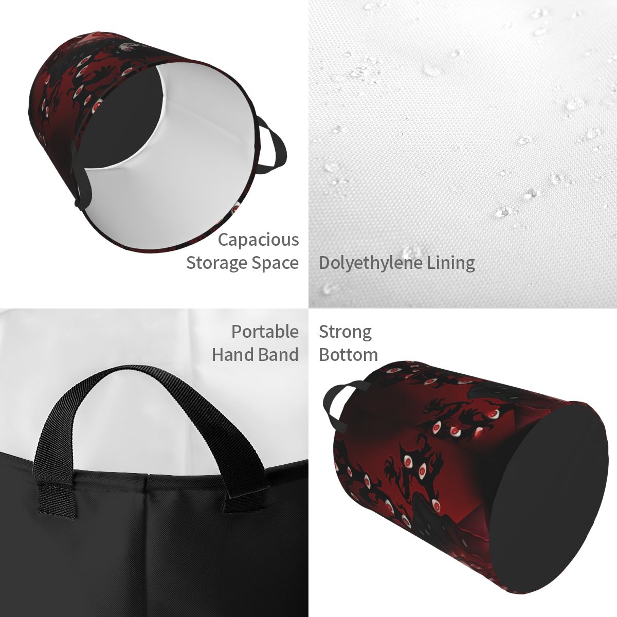 Anime H-Hellsing Japońska Mang – Laundry Hamper Nursery recenzja i cena