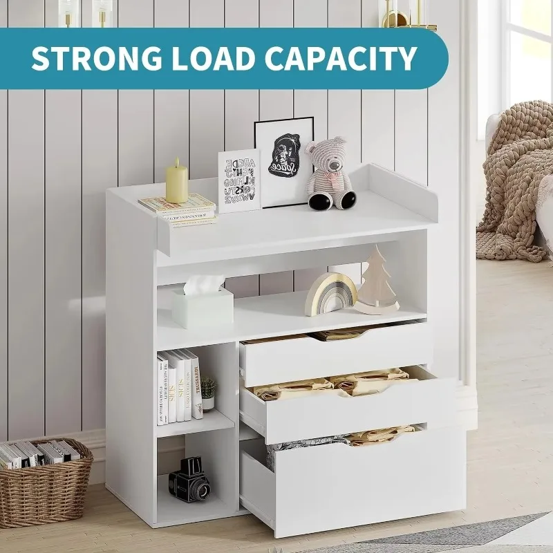 Nowoczesna minimalistyczna prz – Baby Nursery Table recenzja i cena