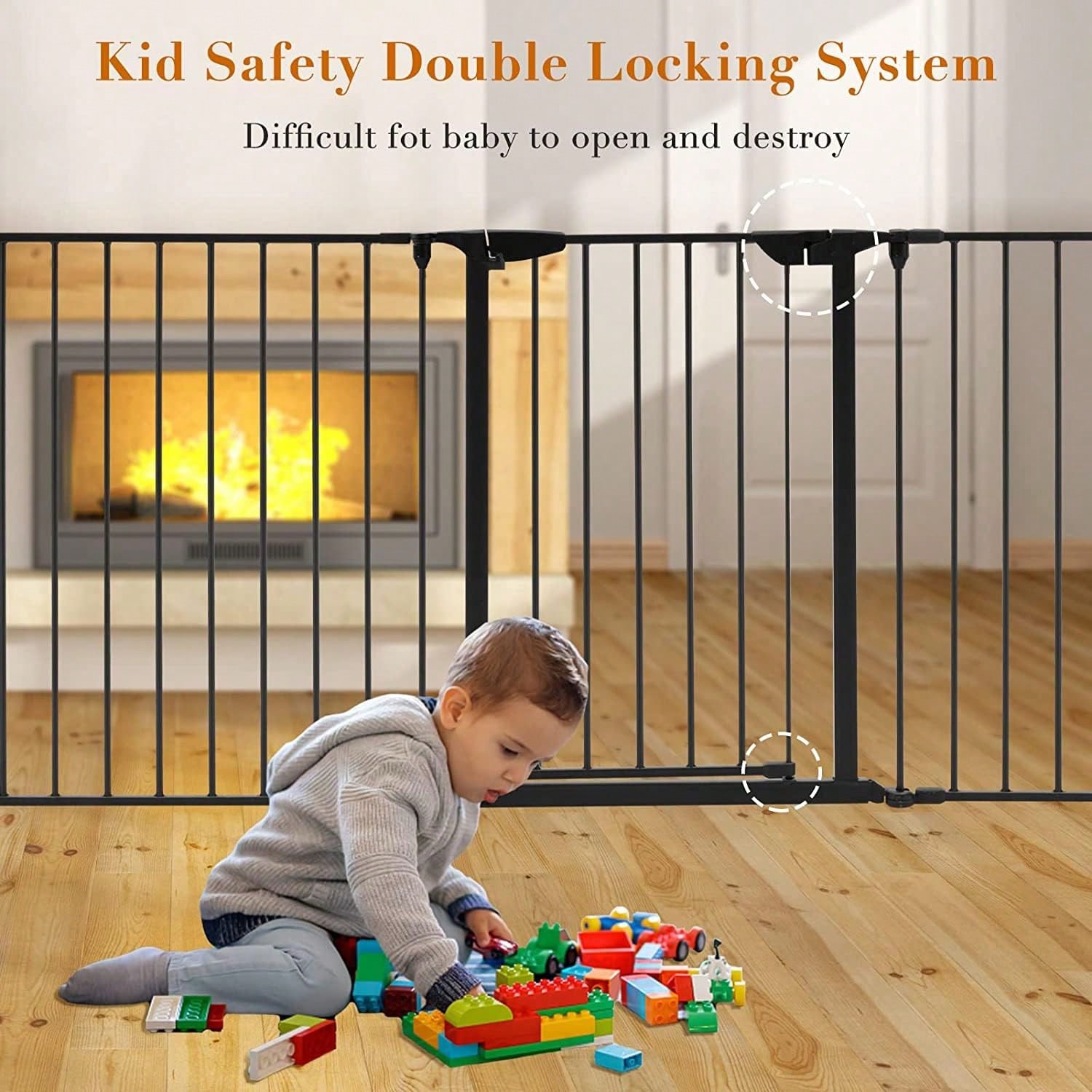 Bardzo szeroka czarna bramka d – Baby Gate Extra Wide recenzja i cena