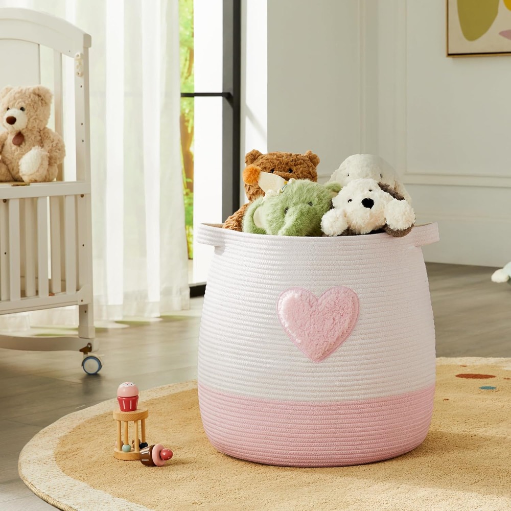 Różowy Kosz na Pranie dla Dzie – Laundry Hamper Nursery recenzja i cena