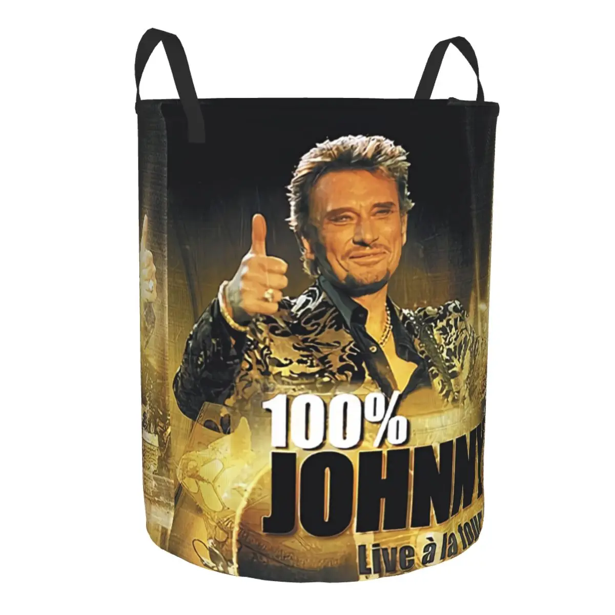 Kosz na pranie Johnny Hallyday – Laundry Hamper Nursery recenzja i cena