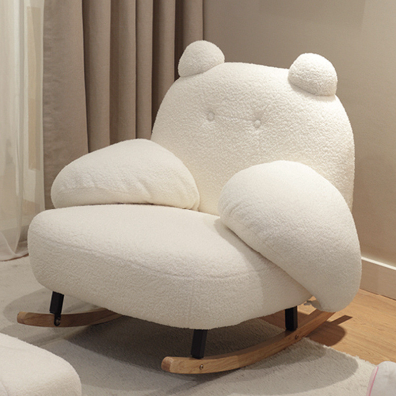 Fotel bujany Bear Hug, uroczy  – Rocking Chair Nursery recenzja i cena