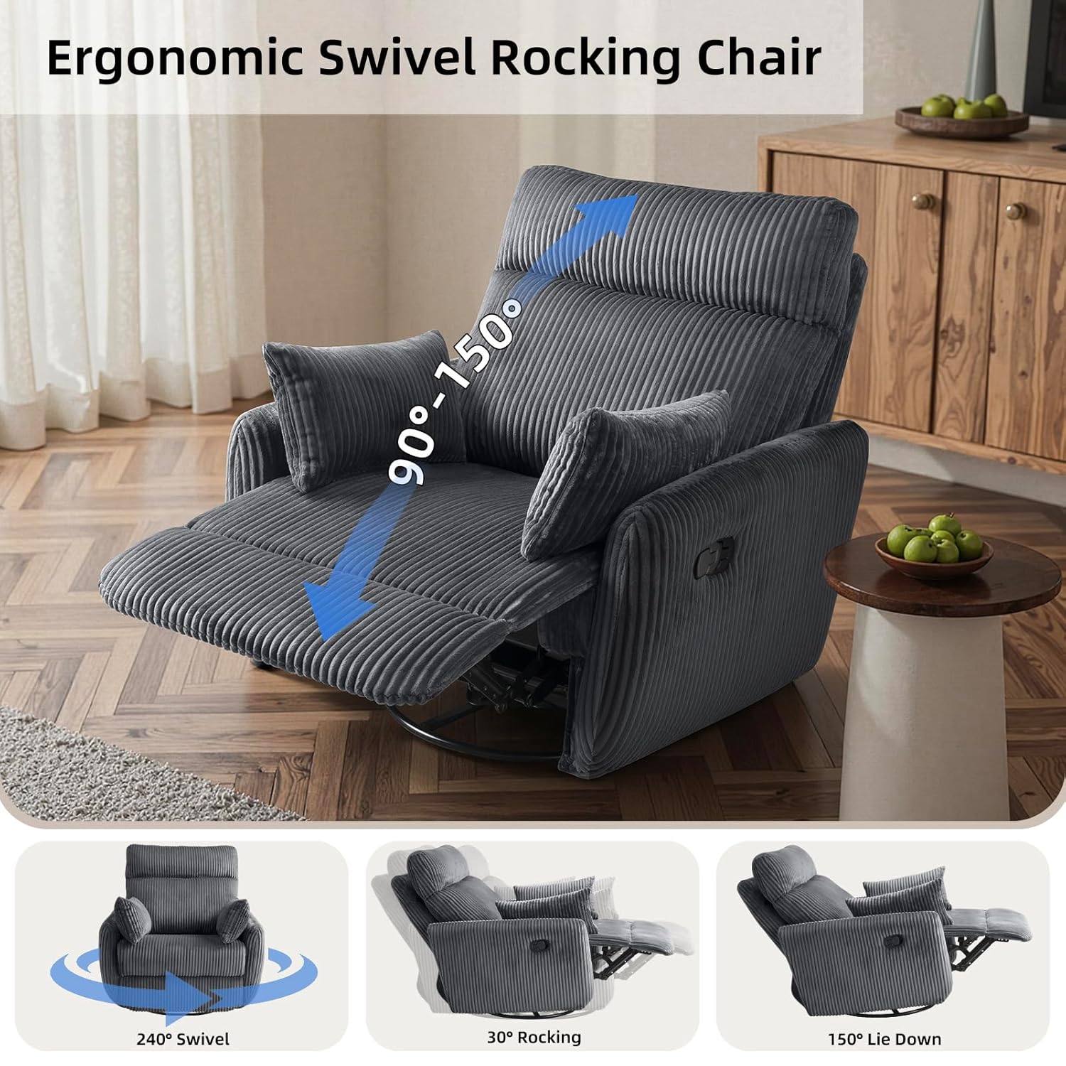 # Obrotowe krzesło bujaczek do – Rocking Chair Nursery recenzja i cena