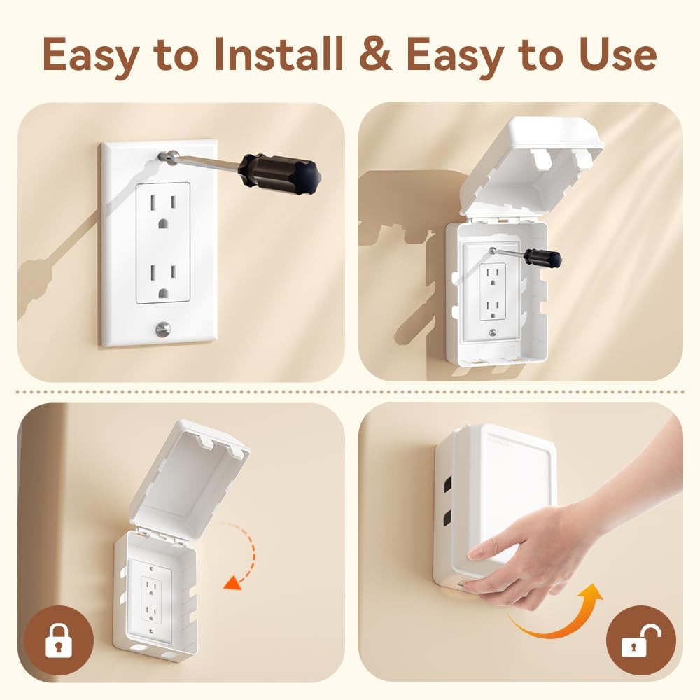 Zabezpieczenie gniazdek elektr – Outlet Cover Childproof recenzja i cena