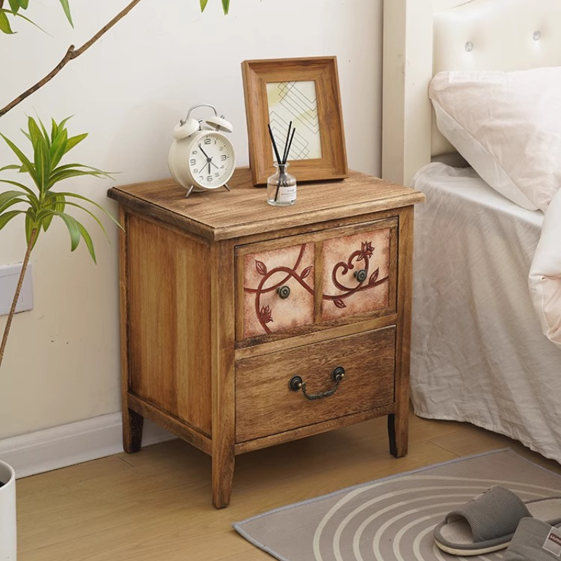 Stolik nocny z naturalnego dre – Baby Nursery Table recenzja i cena