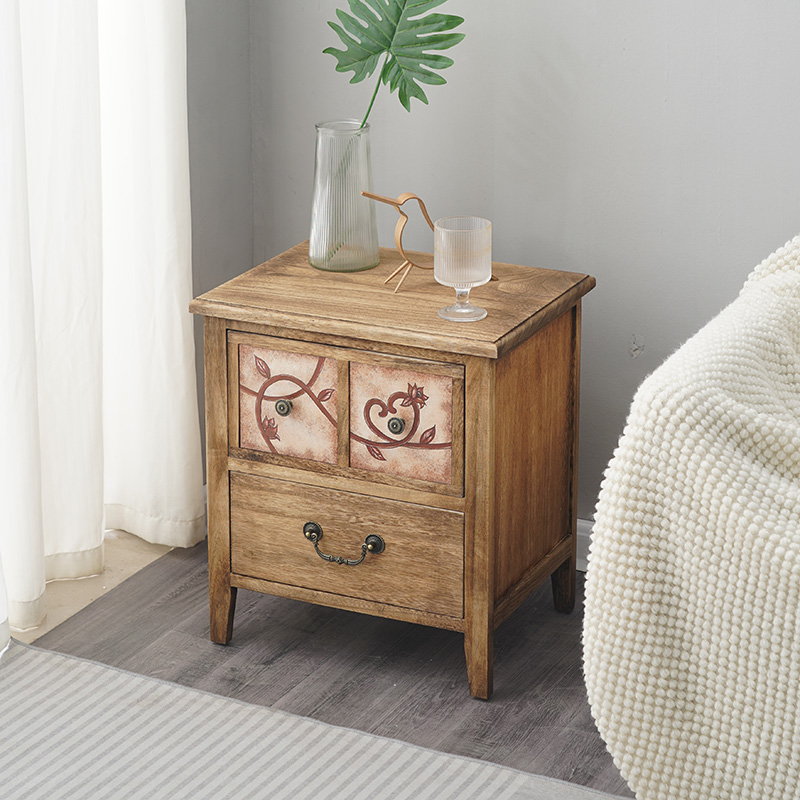 Stolik nocny z naturalnego dre – Baby Nursery Table recenzja i cena