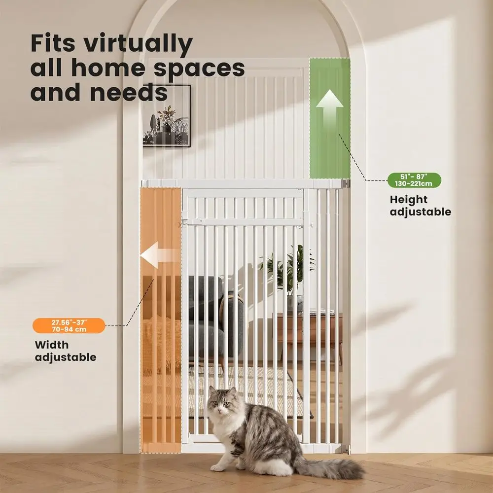 Bardzo wysoka, regulowana bram – Baby Gate Extra Wide recenzja i cena