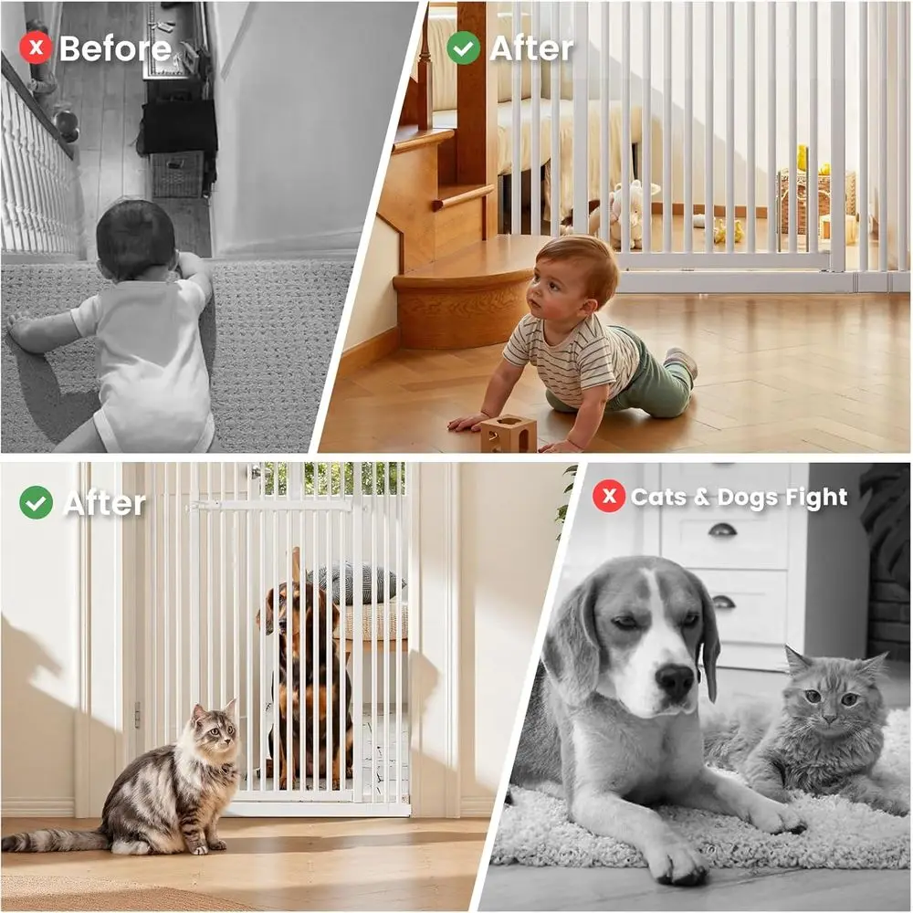 Bardzo wysoka, regulowana bram – Baby Gate Extra Wide recenzja i cena