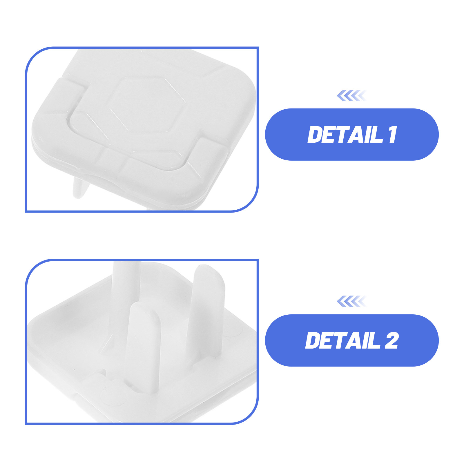 40 szt. Białe osłonki na gniaz – Outlet Cover Childproof recenzja i cena