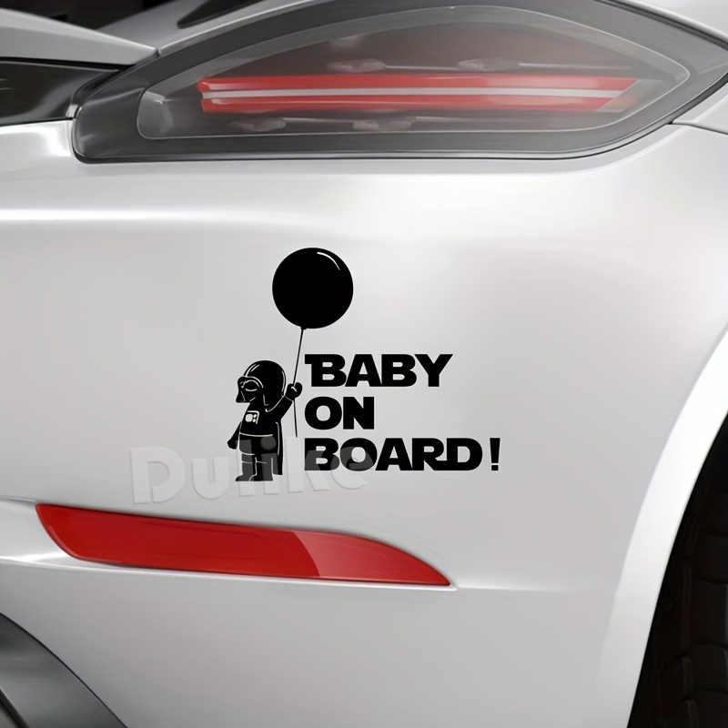 Naklejka winylowa na samochód, – Baby Yoda Nursery Decor recenzja i cena