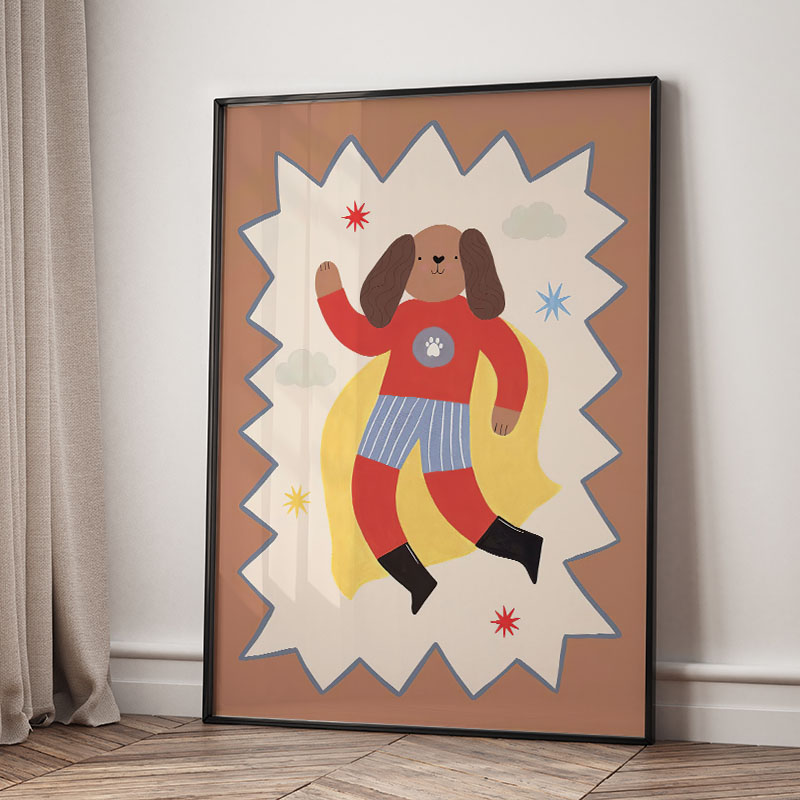 Zabawne Kreskówkowe Super Fajn – Baby Nursery Animal Prints recenzja i cena