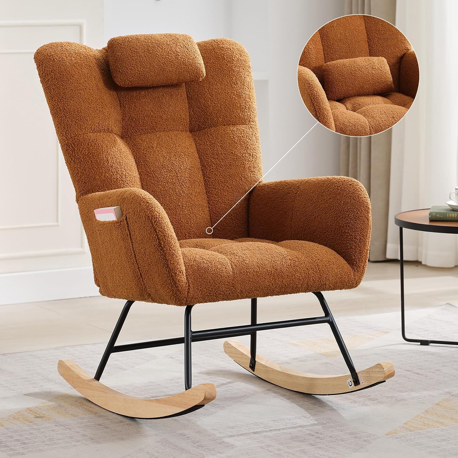 Fotel bujany Teddy Glider do p – Rocking Chair Nursery recenzja i cena