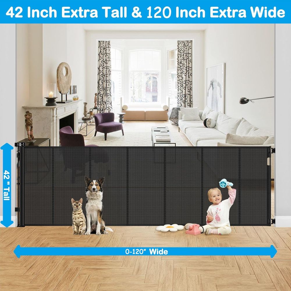 Wzmocniona, wysoka na 42 cali  – Baby Gate Extra Wide recenzja i cena