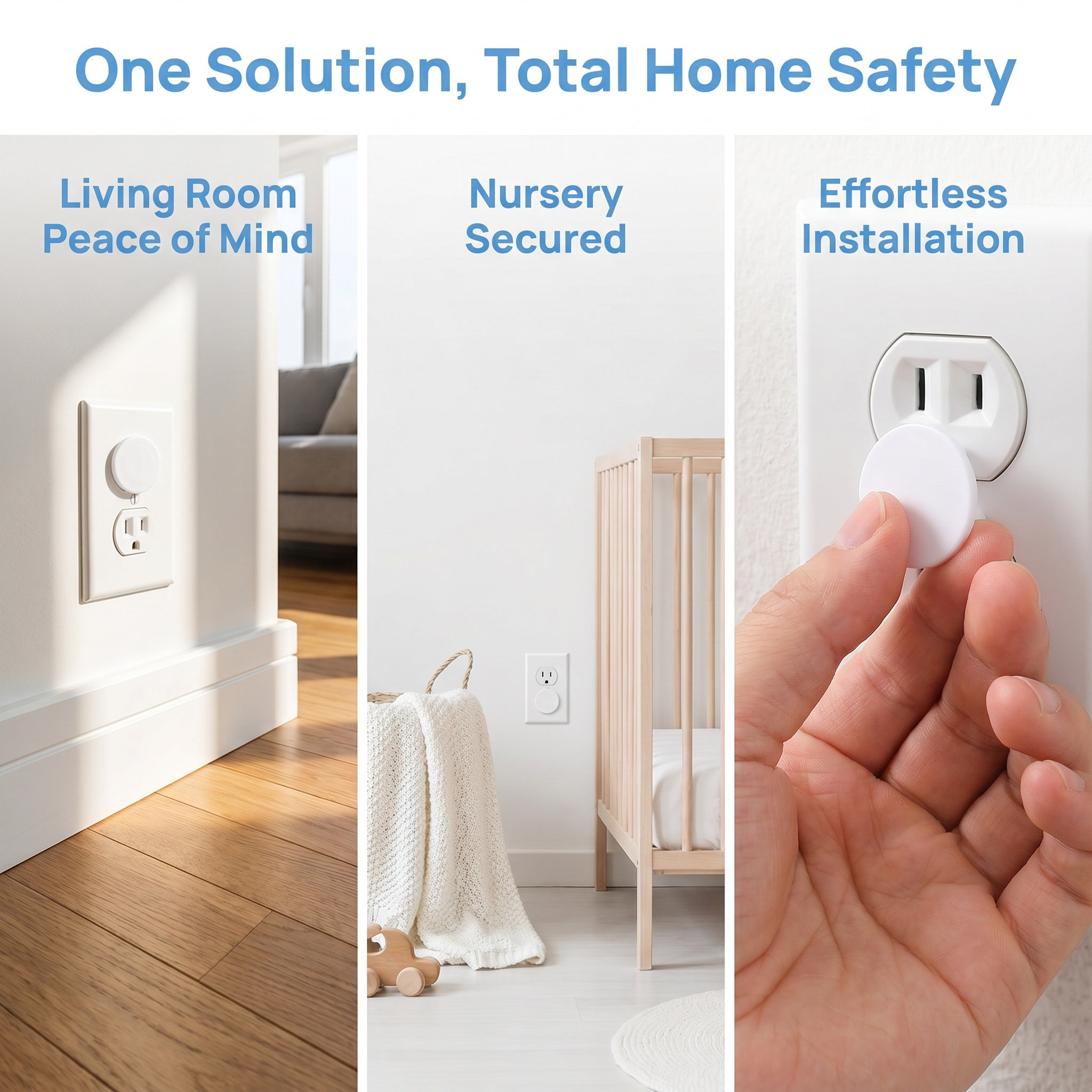 24 sztuki białych osłonek na g – Outlet Cover Childproof recenzja i cena