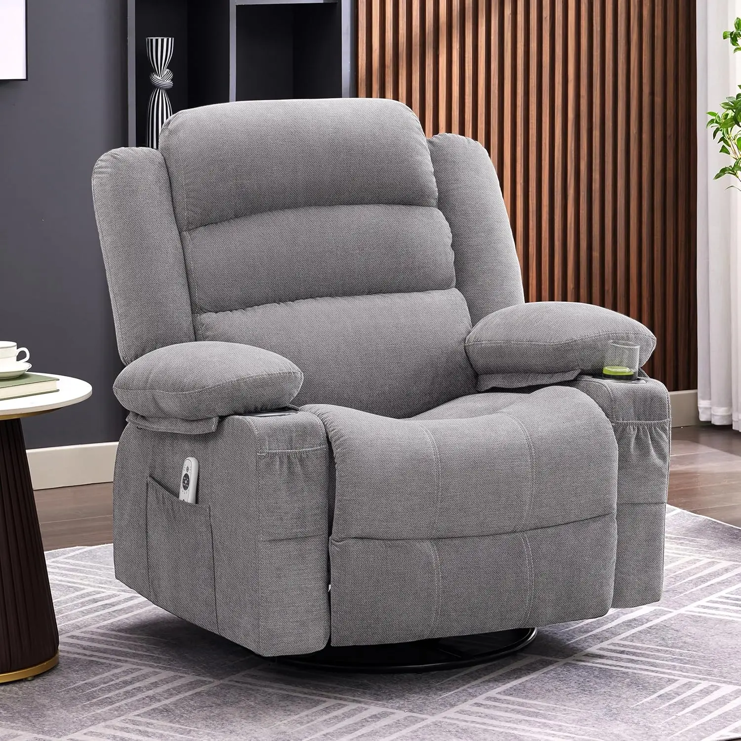 Obrotowy o 360 stopni fotel ma – Rocking Chair Nursery recenzja i cena