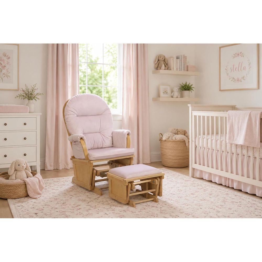Fotel bujany Madison z podnóżk – Rocking Chair Nursery recenzja i cena